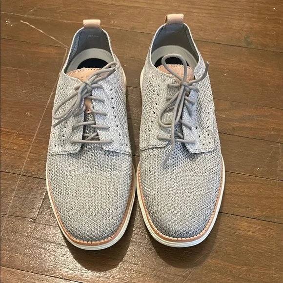 Cole Haan | Shoes | Mens Gray Knit Oxford Shoes | Poshmark display picture 1